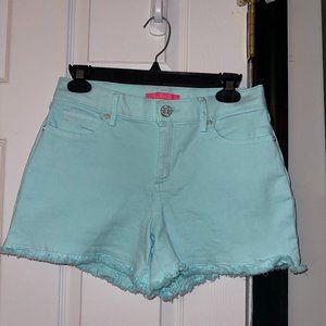 Lilly Pulitzer Turquoise Shorts